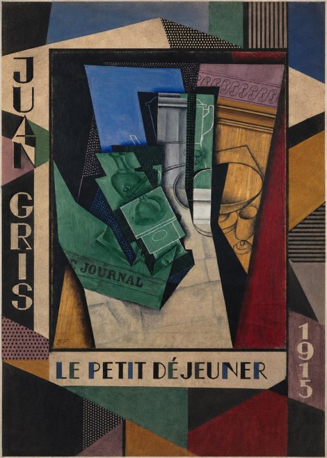 Juan Gris Le Petit Déjeuner No2 - Plakát