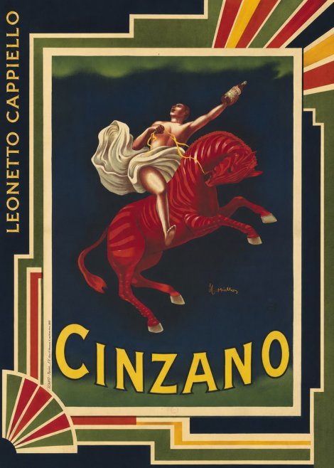 Leonetto Cappiello Cinzano No2 - Plakát