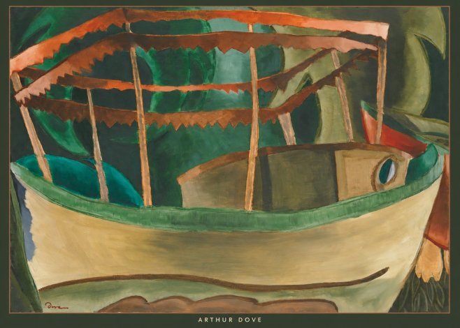 Arthur Dove Ferry Boat No6 - Plakát