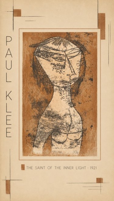 Paul Klee The Saint of the Inner Light No3 - Plakát
