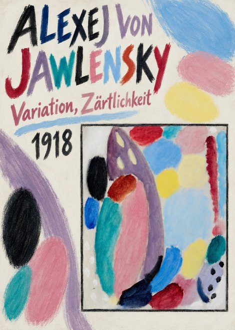Alexej von Jawlensky Variation, Zärtlichkeit No6 - Plakát