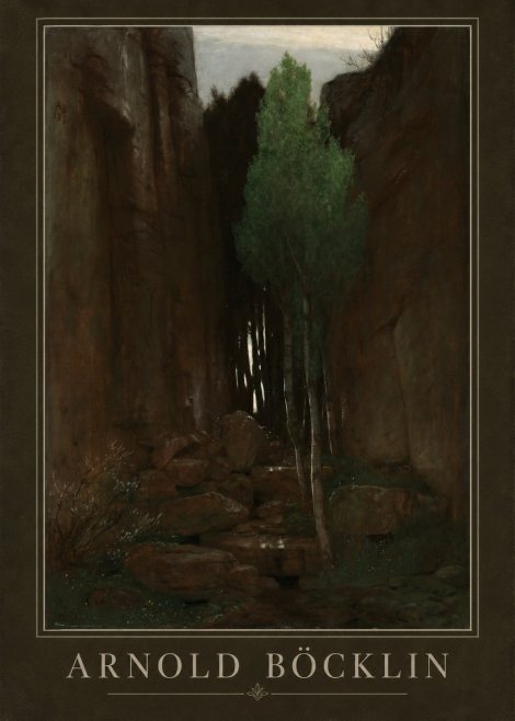 Arnold Böcklin Sacred Grove II No1 - Plakát