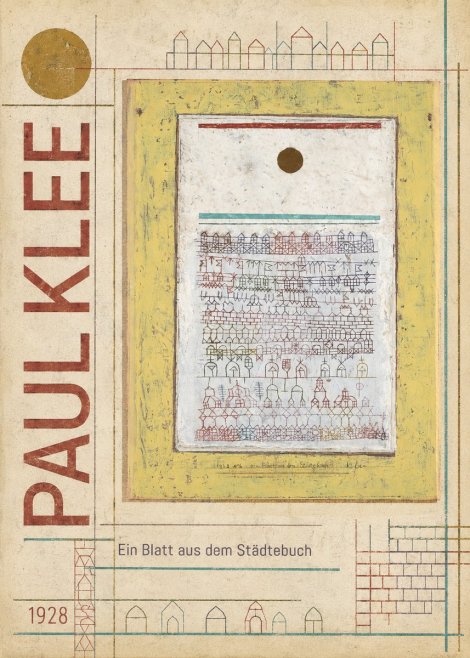 Paul Klee Ein Blatt Aus Dem Städtebuch No6 - Plakát
