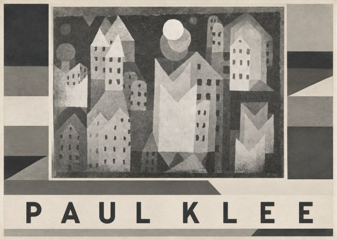 Paul Klee City of Churches No3 - Plakát