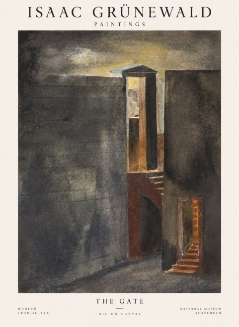 Isaac Grünewald Architectural Fantasy No2 - Plakát