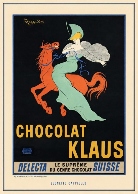 Leonetto Cappiello Chocolat Klaus II No3 - Plakát