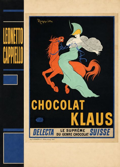 Leonetto Cappiello Chocolat Klaus II No5 - Plakát