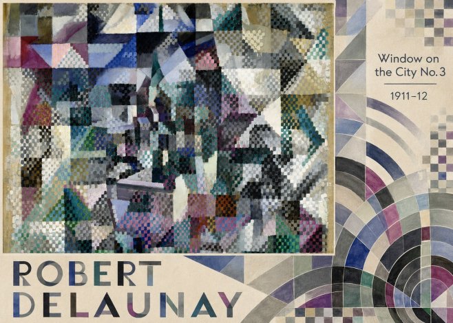 Robert Delaunay Window on the City No. 3 No6 - Plakát
