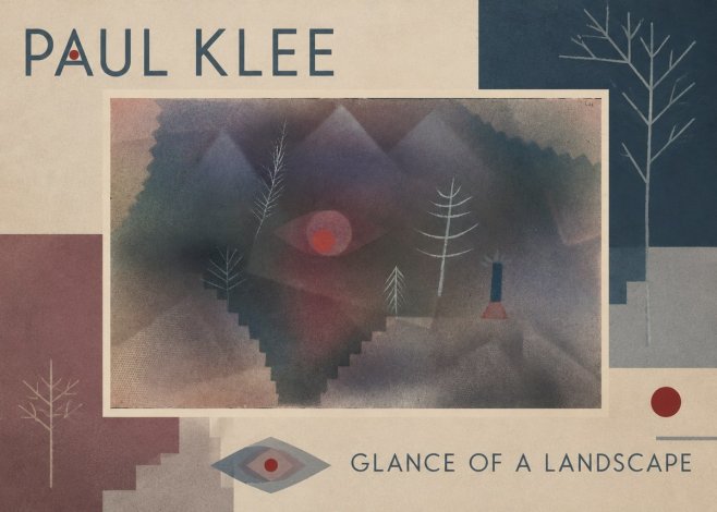 Paul Klee Glance of a Landscape No2 - Plakát