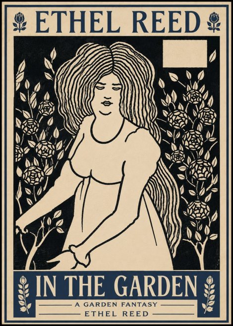 Ethel Reed In the Garden No6 - Plakát