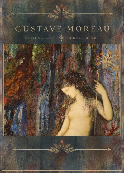 Gustave Moreau The Flower with the Human Head No5 - Plakát