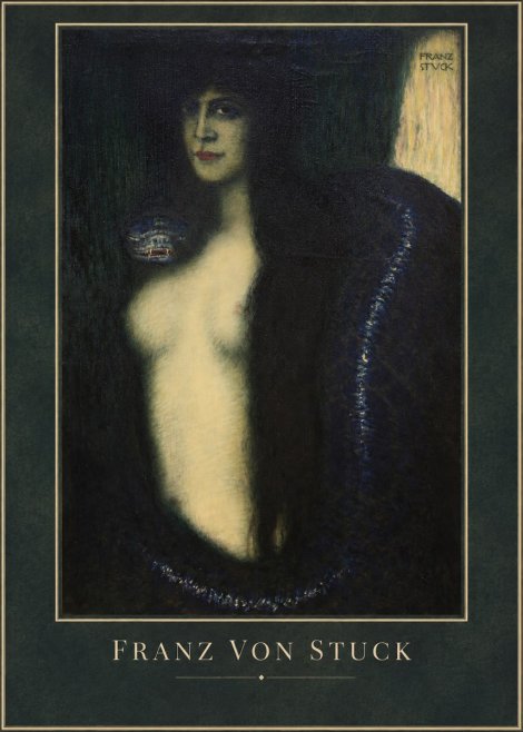 Franz von Stuck The Sin II No1 - Plakát
