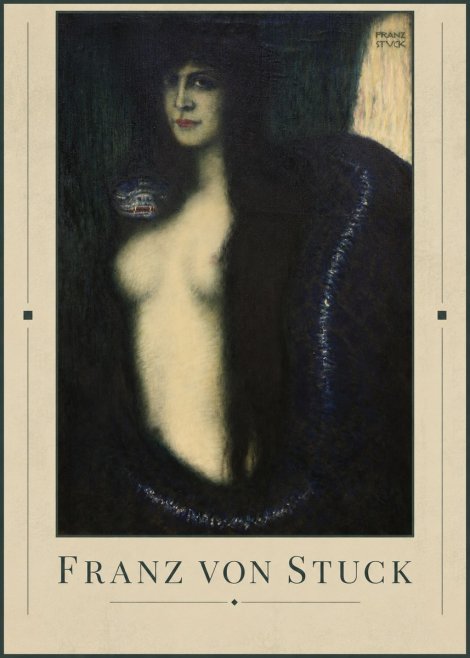 Franz von Stuck The Sin II No2 - Plakát