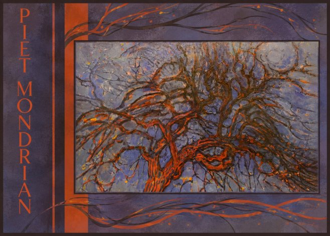Piet Mondrian The Red Tree No2 - Plakát