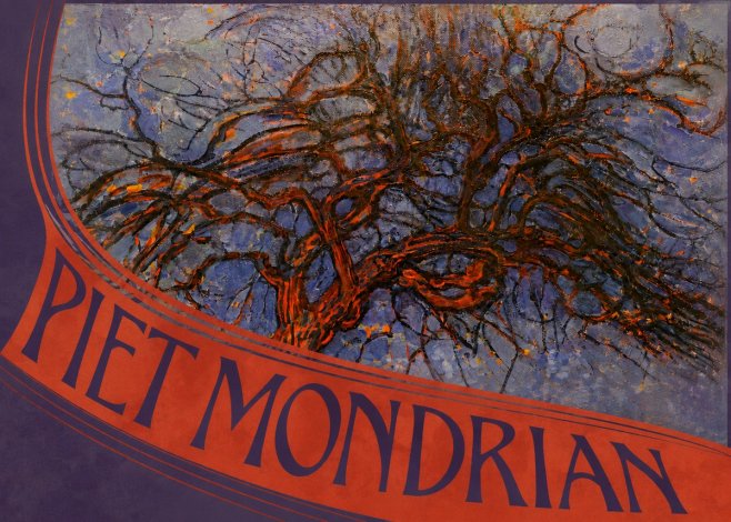 Piet Mondrian The Red Tree No5 - Plakát