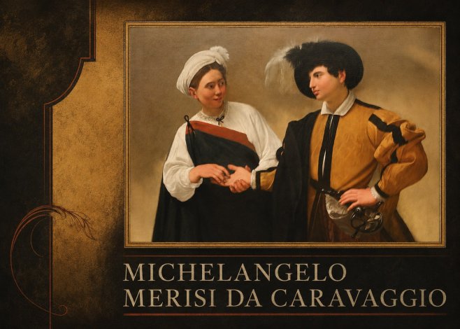 Michelangelo Merisi da Caravaggio The Cardsharps IV No2 - Plakát