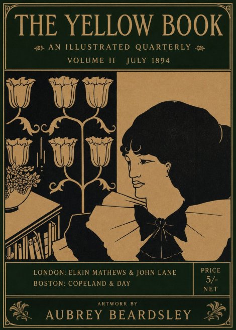 Aubrey Beardsley The Yellow Book - Volume Ii July 1894 No1 - Plakát