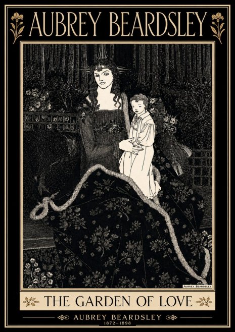 Aubrey Beardsley The Garden of Love No4 - Plakát