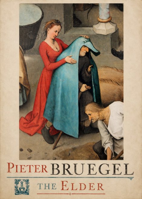 Pieter Bruegel The Blind Leading the Blind II No3 - Plakát