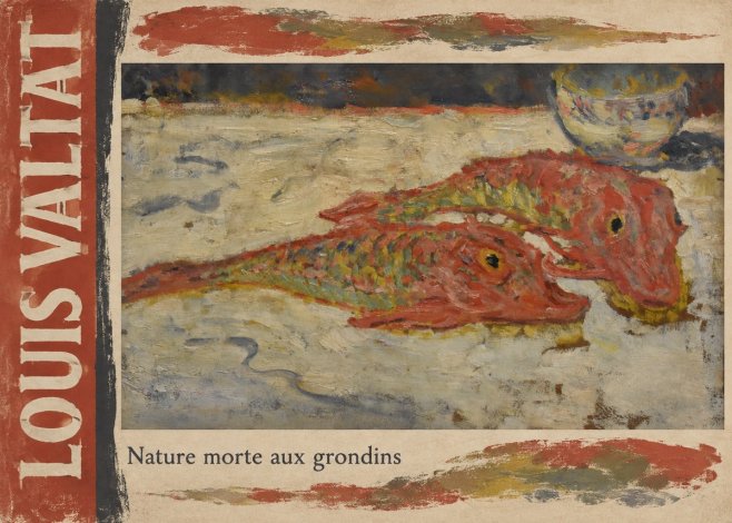 Louis Valtat Nature Morte Aux Grondins No2 - Plakát