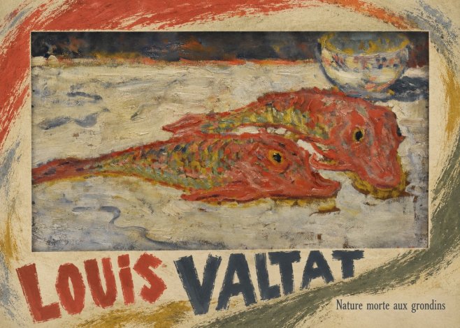 Louis Valtat Nature Morte Aux Grondins No4 - Plakát