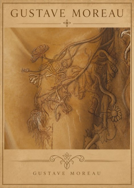 Gustave Moreau Organic Forms Study No6 - Plakát