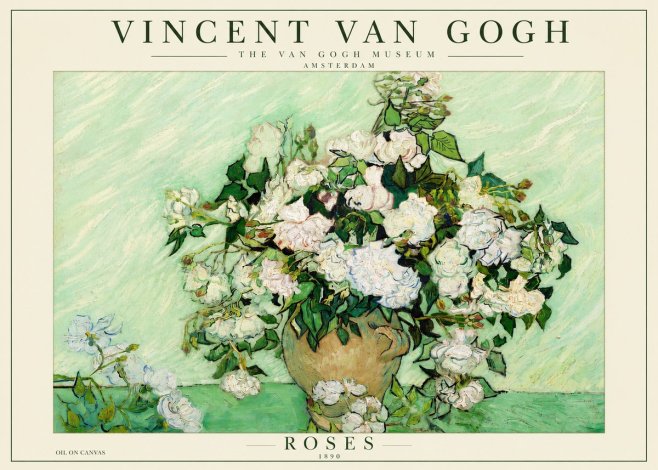 Van Gogh Roses II No3 - Plakát