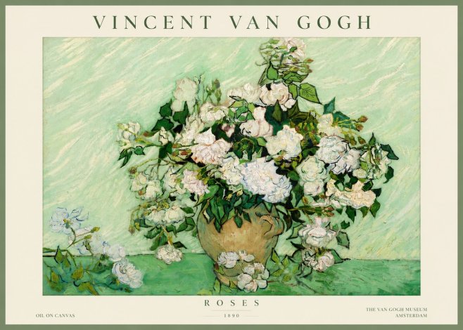 Van Gogh Roses II No4 - Plakát