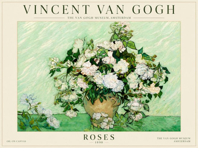 Van Gogh Roses II No6 - Plakát