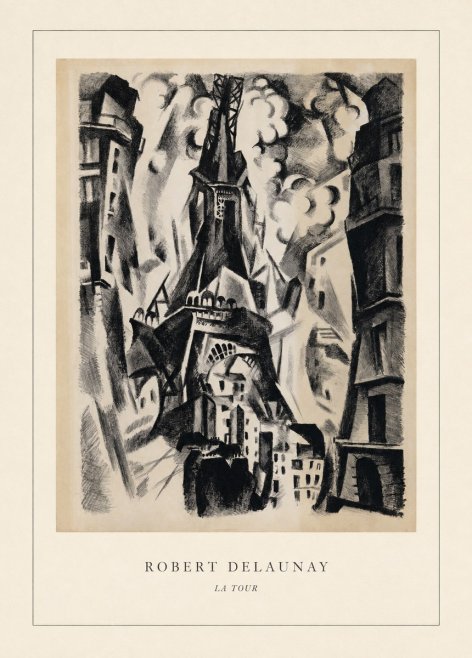 Robert Delaunay La Tour No4 - Plakát