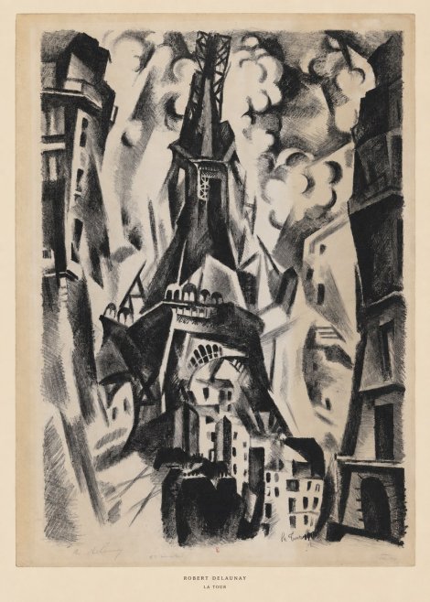 Robert Delaunay La Tour No6 - Plakát