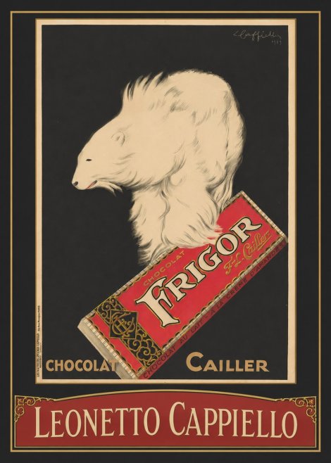 Leonetto Cappiello Chocolat Frigor No3 - Plakát