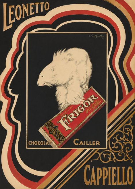 Leonetto Cappiello Chocolat Frigor No6 - Plakát