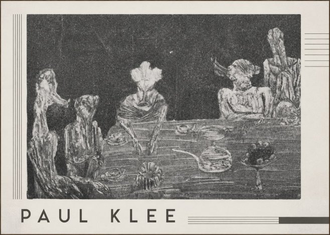 Paul Klee Die Mahlzeit No3 - Plakát