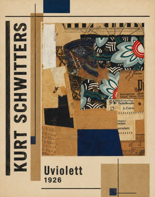 Kurt Schwitters Uviolett No2 - Plakát