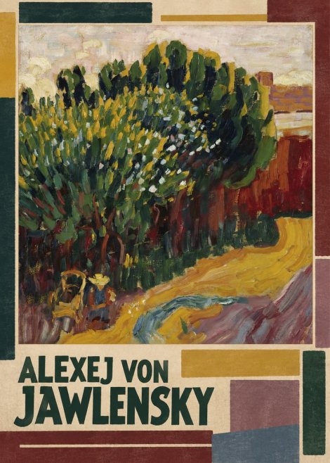 Alexej von Jawlensky Park Landscape (Murnau) No3 - Plakát