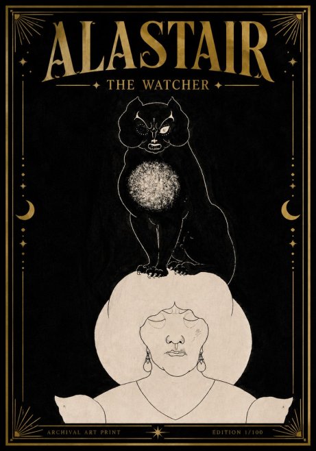 Alastair The Watcher No5 - Plakát