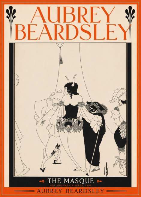 Aubrey Beardsley The Masque No3 - Plakát