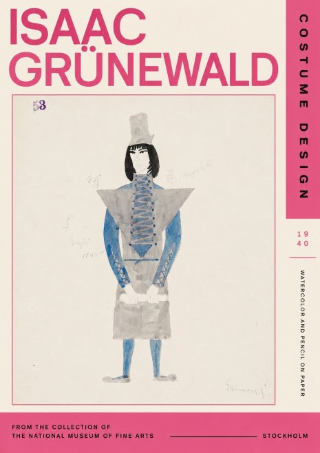 Isaac Grünewald Costume Design X No3 - Plakát