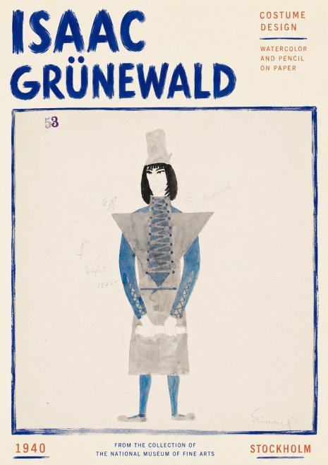 Isaac Grünewald Costume Design X No5 - Plakát