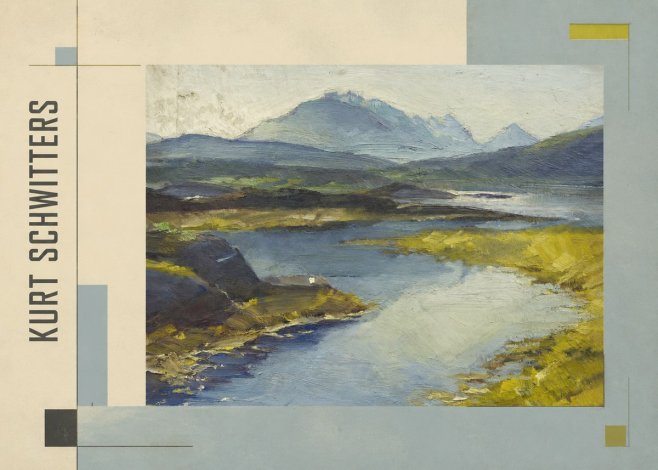 Kurt Schwitters Landschaft No2 - Plakát