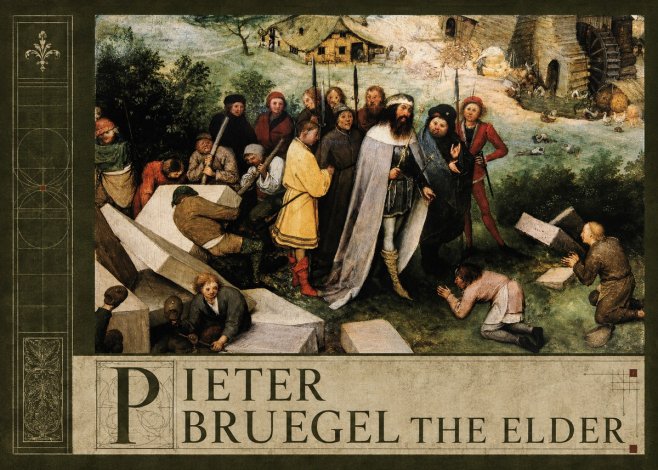 Pieter Bruegel The Blind Leading the Blind III No3 - Plakát