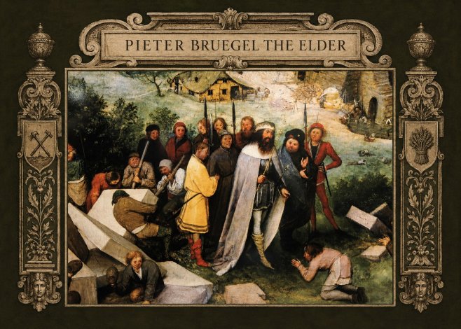 Pieter Bruegel The Blind Leading the Blind III No6 - Plakát