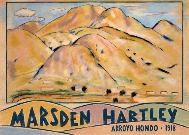 Marsden Hartley Arroyo Hondo No6 - Plakát