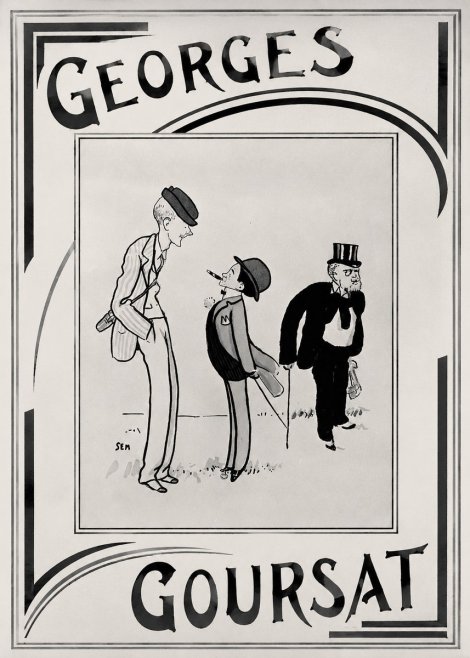 Georges Goursat Georges Goursat V No3 - Plakát