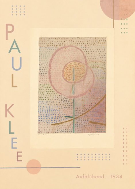 Paul Klee Aufblühend No2 - Plakát