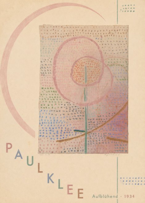 Paul Klee Aufblühend No6 - Plakát