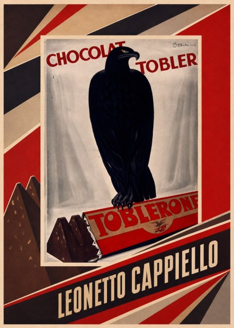Leonetto Cappiello Chocolat Tobler No6 - Plakát