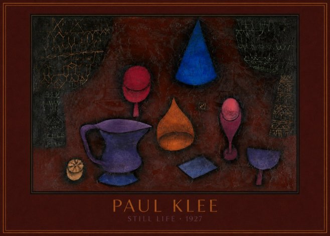 Paul Klee Still Life No3 - Plakát