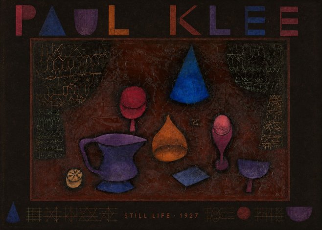 Paul Klee Still Life No5 - Plakát